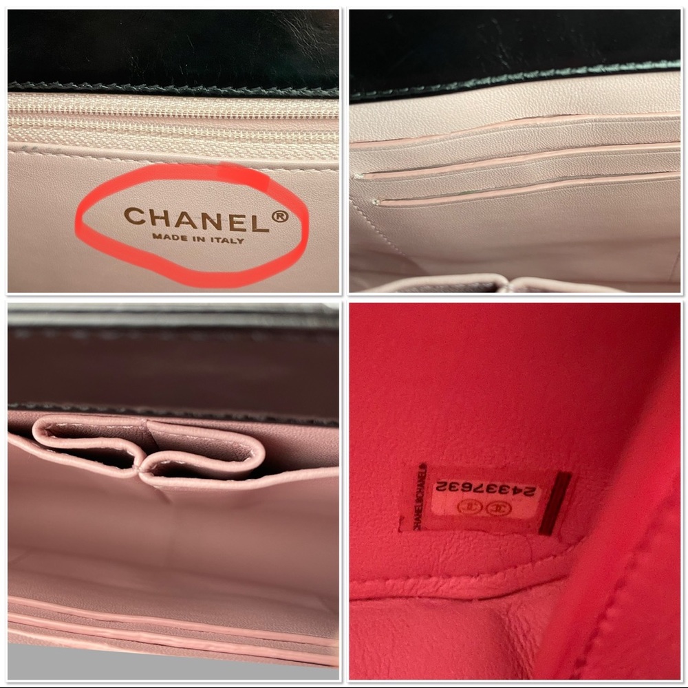 Sold Black Chanel Glazed Calfskin Straight Lined Flap bag - Picture 16 of 17